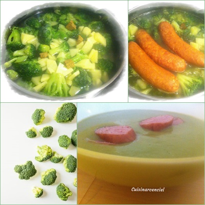 soupe de brocolis